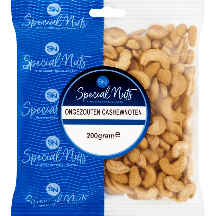 Special Nuts Ongezouten Cashewnoten 200 g