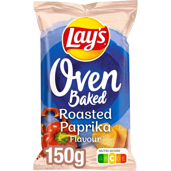Lay's Oven Baked Paprika Chips 150 gr