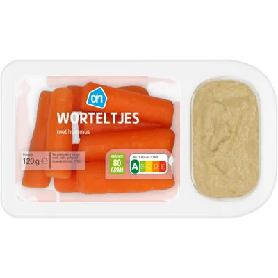 AH Wortel met hummus