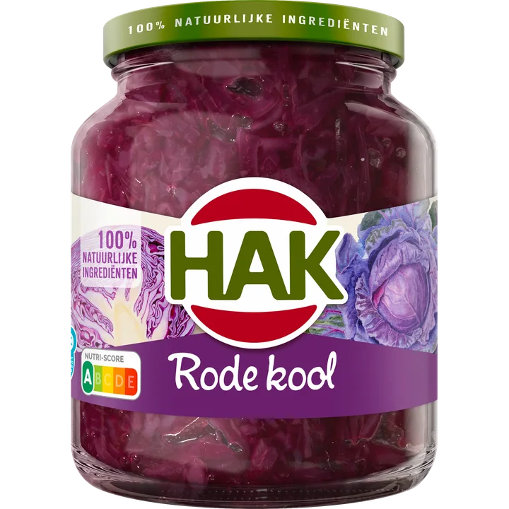 Hak Rode Kool 355 g
