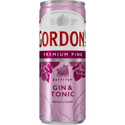 Gordon's Pink gin & tonic