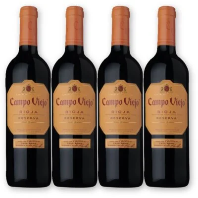 Campo Viejo Rioja reserva 4 flessen