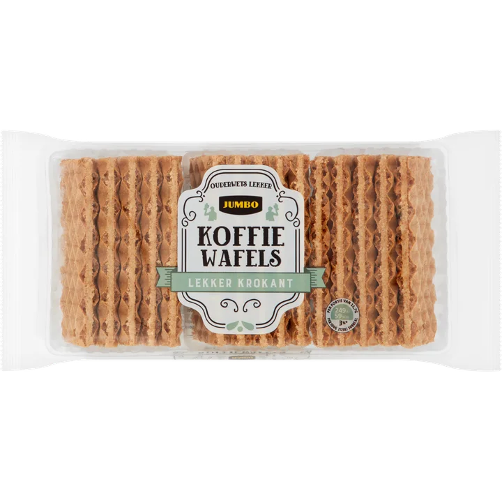 Jumbo Koffiewafels 175 g