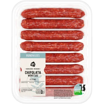 AH Chipolata worstjes 8 stuks