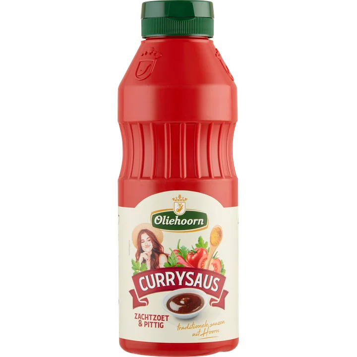 Oliehoorn Currysaus Zachtzoet & Pittig 465 ml
