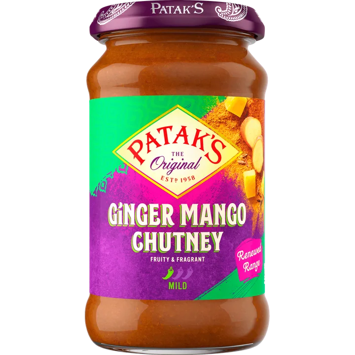 Patak's Ginger Mango Chutney 340 gram