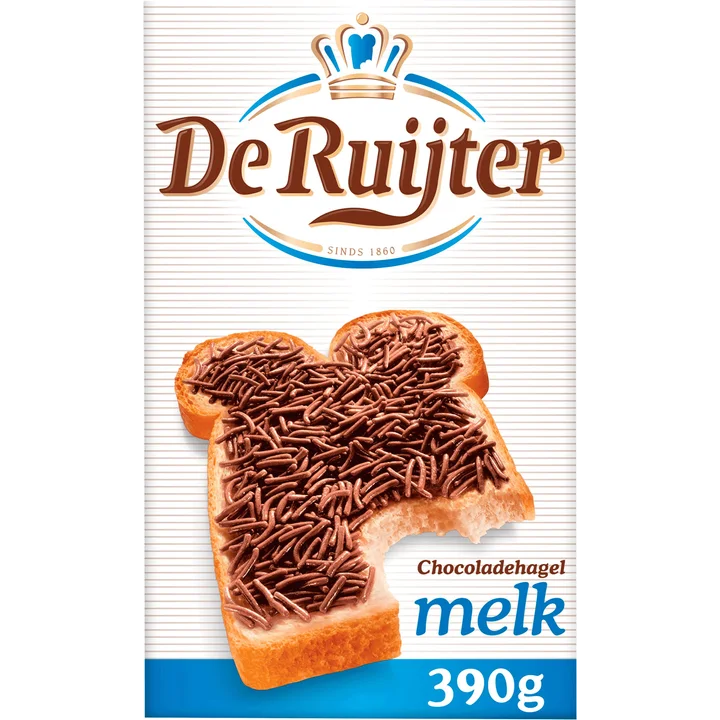De Ruijter Hagelslag Melk 390 g