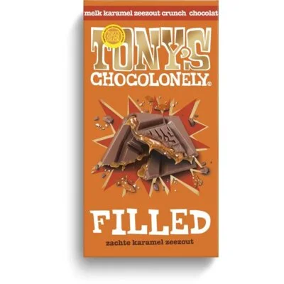 Sample Tony's Chocolonely Filled Melk Karamel