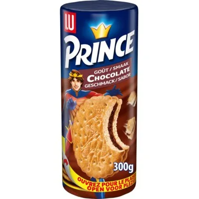 LU Prince Fourré Koekjes Chocolade 300g