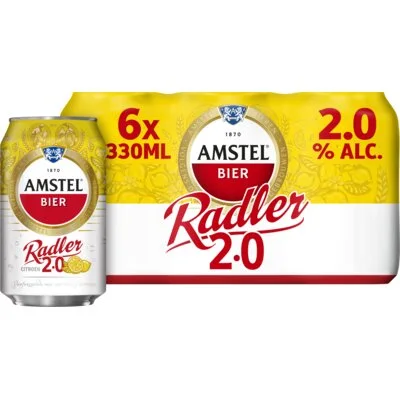 Amstel Radler citroen bier