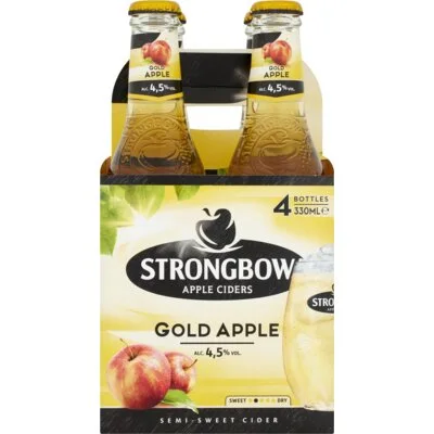 Strongbow Gold apple 4-pack bel