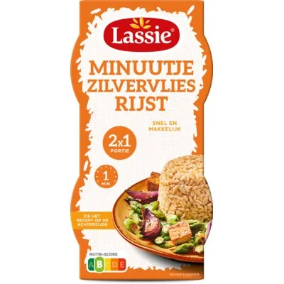 Lassie Zilvervlies rijst minuutje