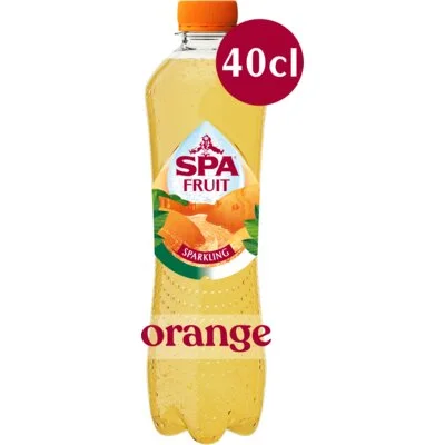 Spa Fruit orange bruisend 6-pack