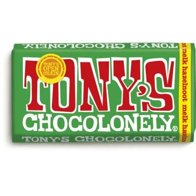 Tony's Chocolonely Reep melk hazelnoot