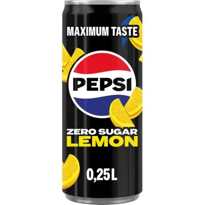 Pepsi Zero sugar lemon 4-pack