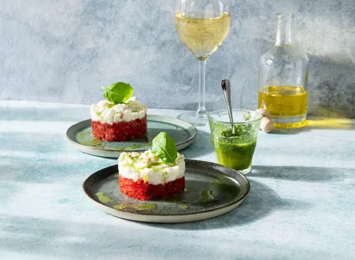'Caprese'-tartaartje