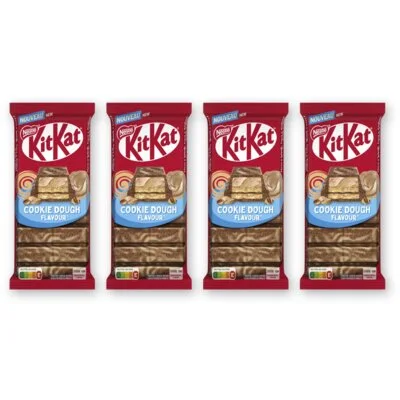Kitkat Melkchocoladereep cookie dough 4-pack