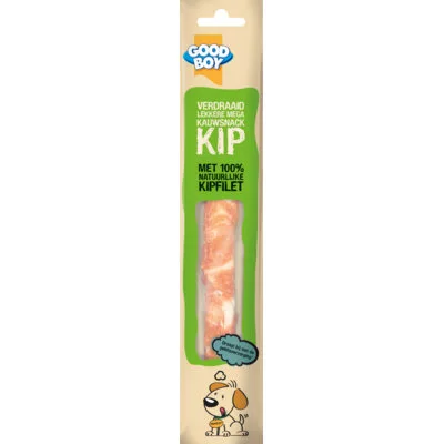Good boy Verdraaid lekkere mega kauwsnack kip