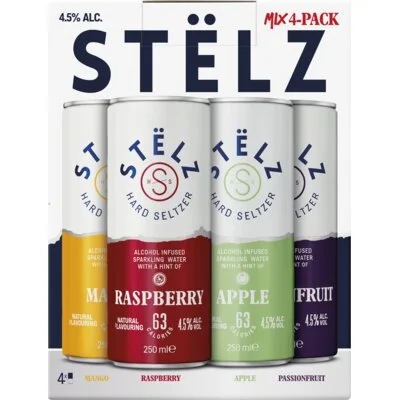 Stëlz Hard seltzer apple