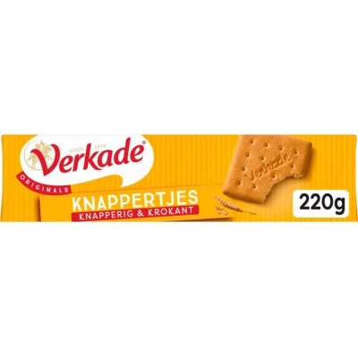Verkade Originals Knappertjes Knapperig & Krokant 220 g
