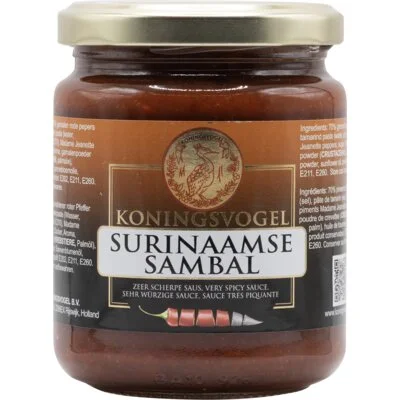 Koningsvogel Surinaamse Sambal 270 g
