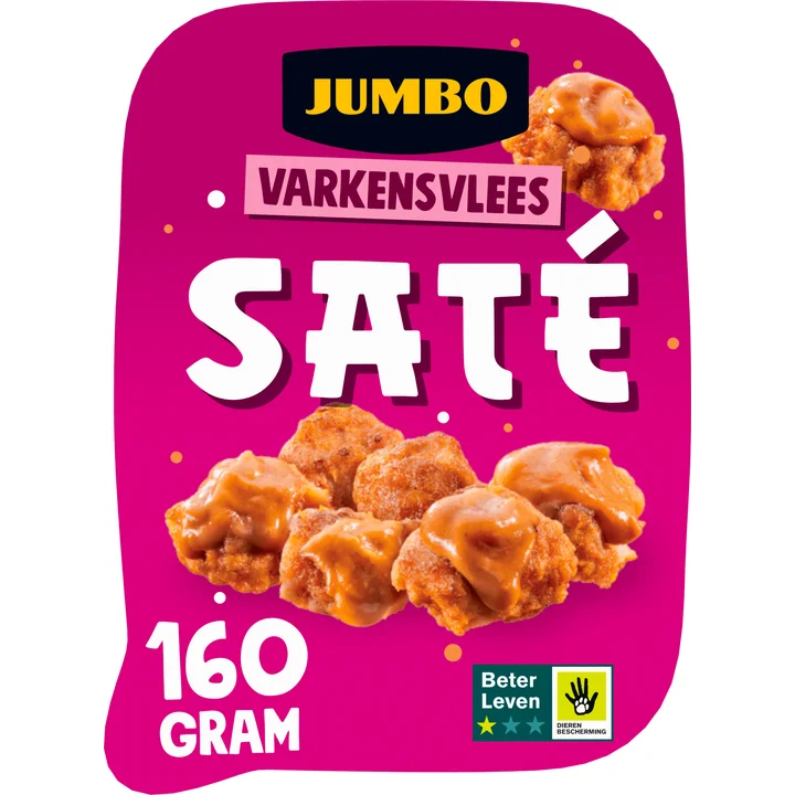 Jumbo Varkensvlees Saté 160 g