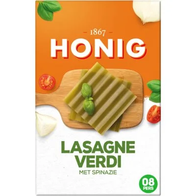 Honig Lasagne Verdi met Spinazie 250 g