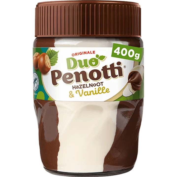 Duo Penotti Hazelnoot & Vanille 400 g
