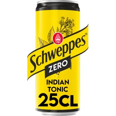 Schweppes Indian tonic zero 4-pack