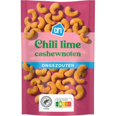 AH Chili lime cashewnoten ongezouten