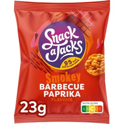 Snack a Jacks Smokey barbecue paprika