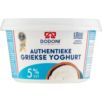 Dodoni Griekse yoghurt 5% vet