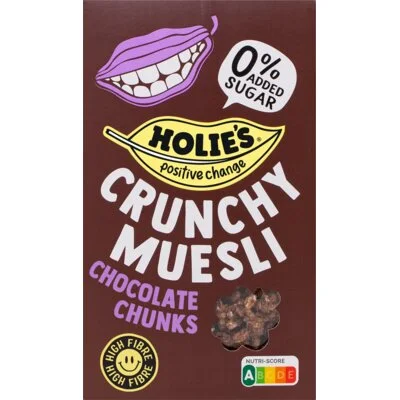 Holie's Crunchy muesli chocolate chunks