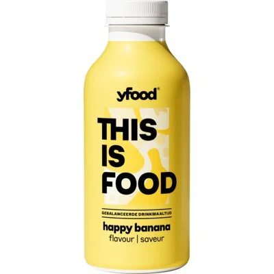 Yfood This is food drinkmaaltijd happy banana
