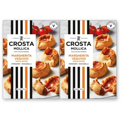 Crosta & Mollica Pizza bites margherita vesuvio 2-pack