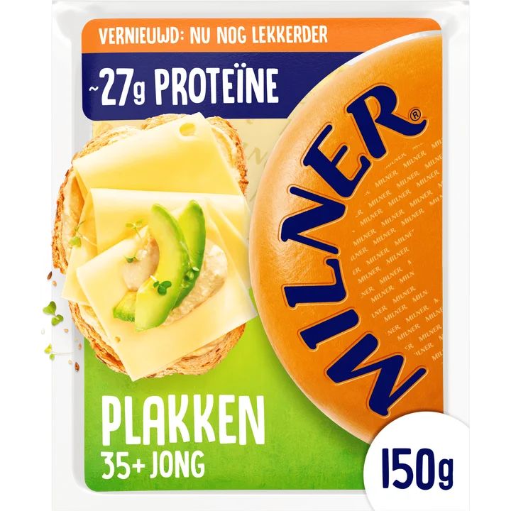 Milner Jong 35+ Kaas Plakken
