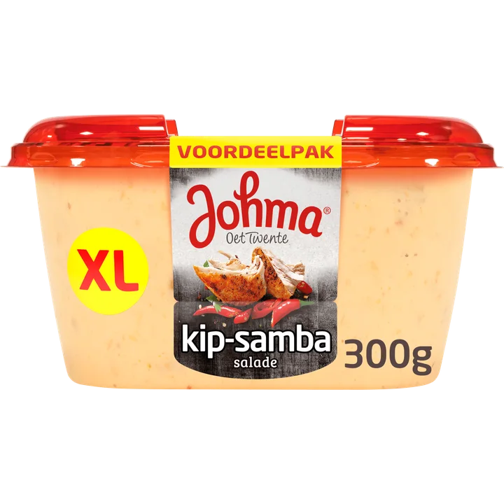 Johma Oet Twente Kip-Samba Salade Voordeelpak XL 300 g