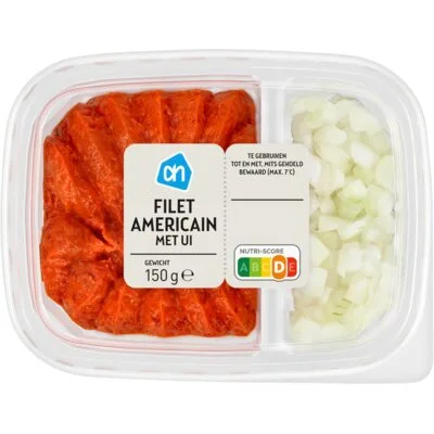AH Filet americain met ui