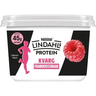 Lindahls Protein kvarg framboossmaak