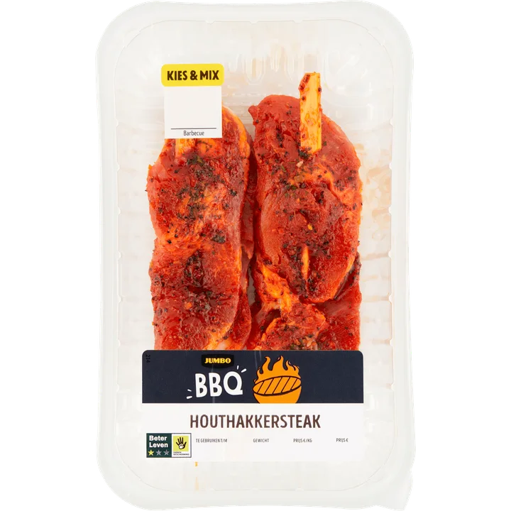 Jumbo BBQ Houthakkersteak 190 g