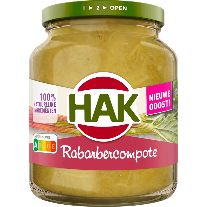 Hak Rabarbercompote 360 g
