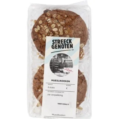 Streeckgenoten Mueslikoeken