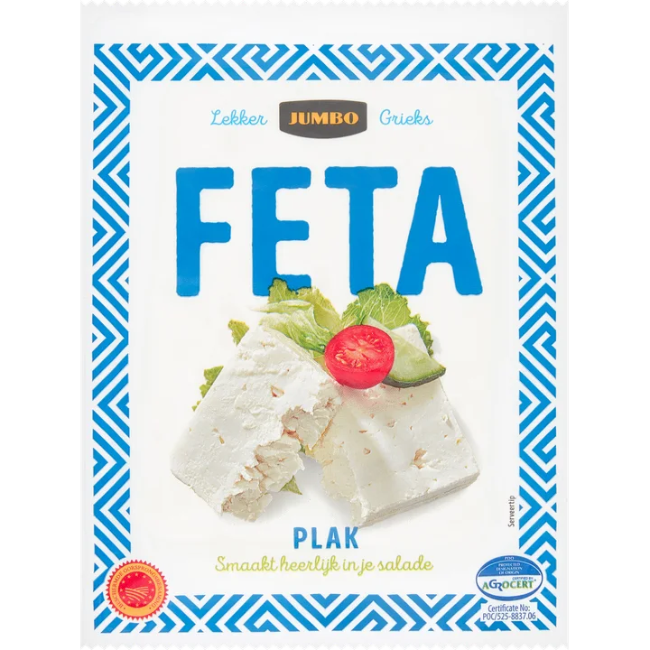 Jumbo Feta Kaas 43+ Plak 200 g