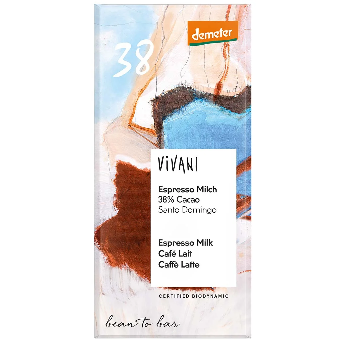 Melk 38% espresso santo d