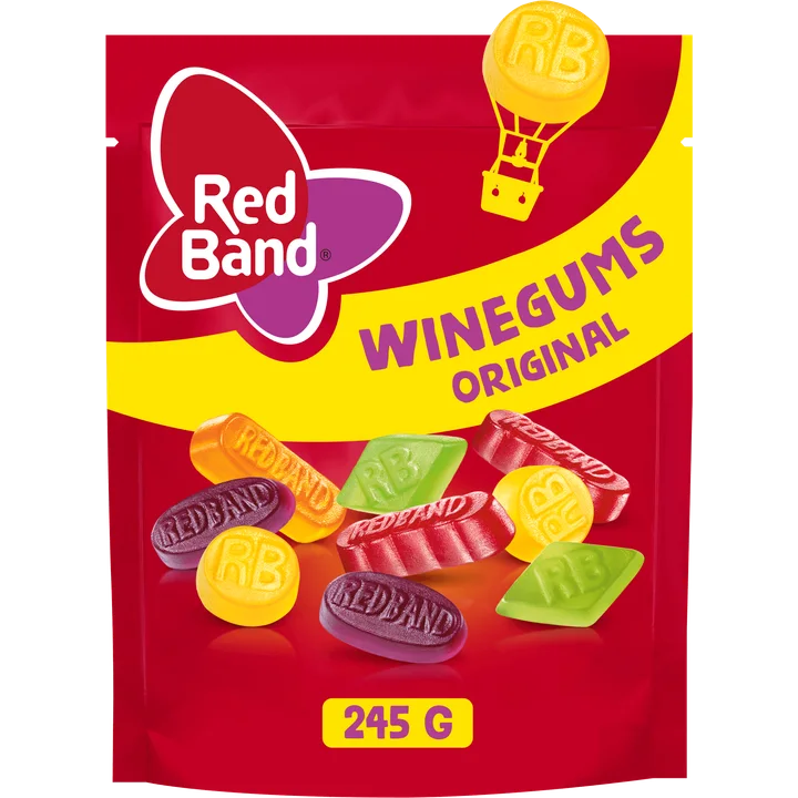 Red Band Winegums Original 245 g