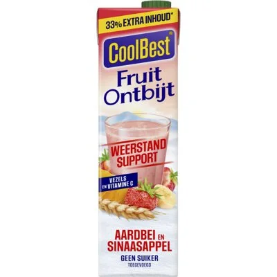 CoolBest Fruitontbijt sinaasappel aardbei
