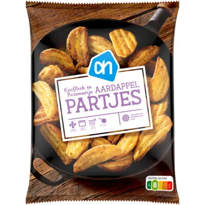 AH Aardappelpartjes knoflook en rozemarijn