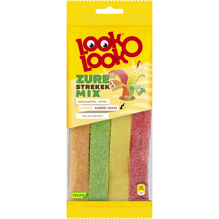Look-O-Look Zure Streken Mix Vegan 20 stuks