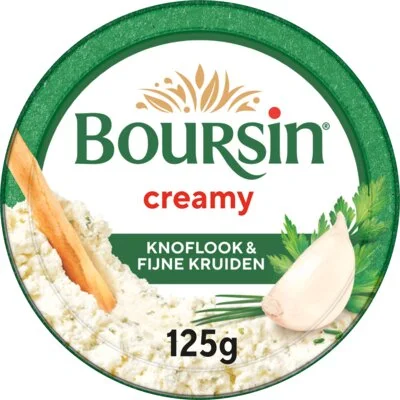 Boursin Roomkaas Knoflook & Fijne Kruiden 125 g