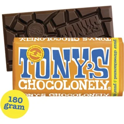 Tony's Chocolonely Puur citroenkaramel chocokoek